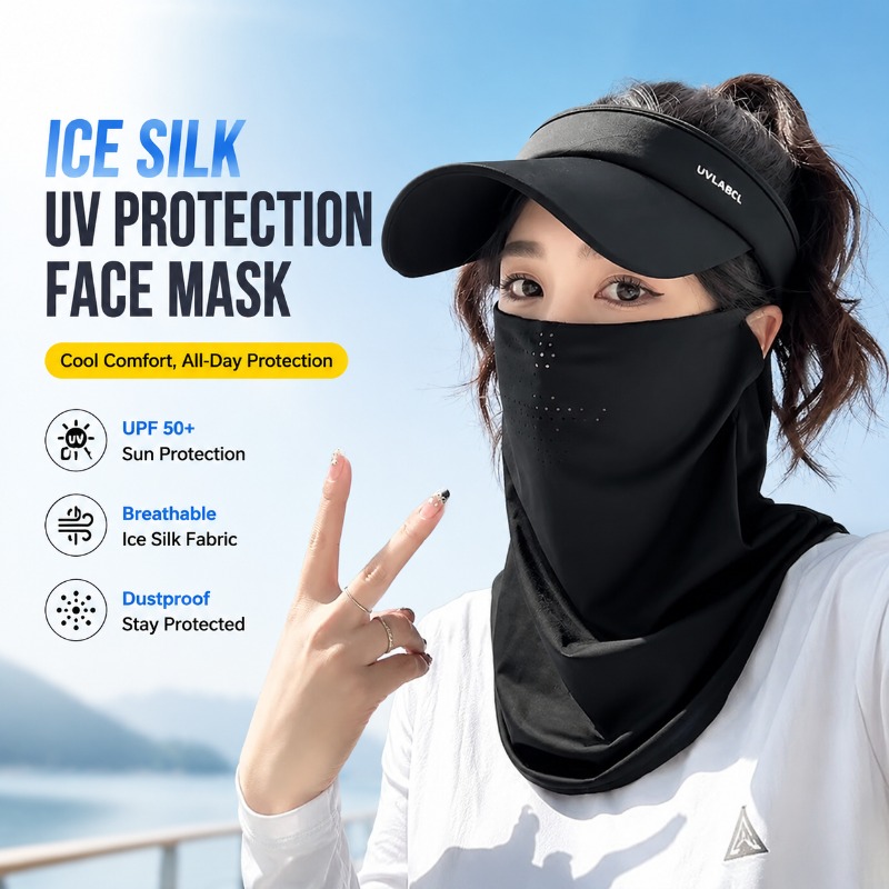 Men's Women's Ice Silk UV Prot - đánh giá và giá Sports Mask Breathable