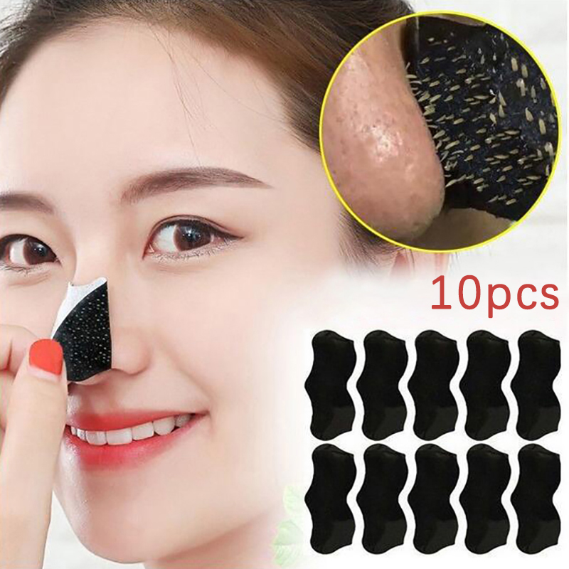 10Pcs Unisex Blackhead Remove  - đánh giá và giá Black Face Mask Pack